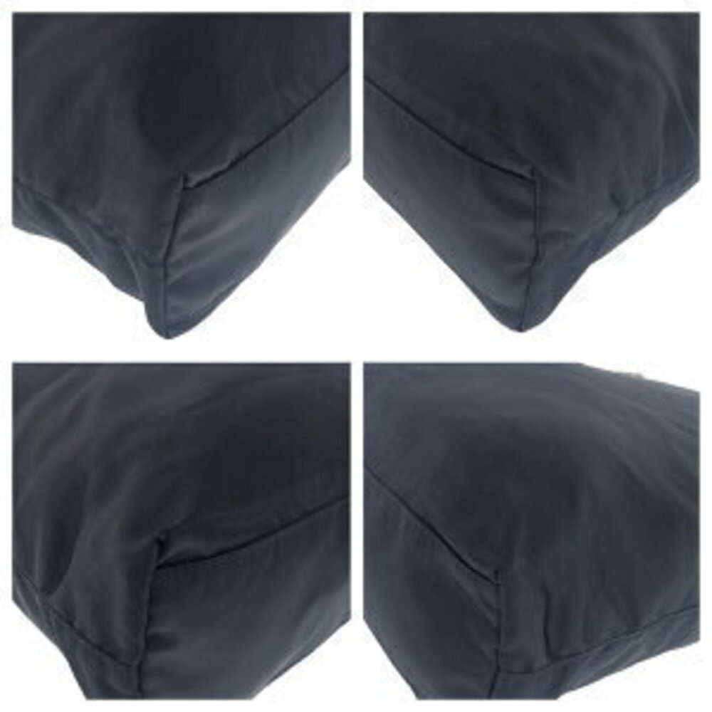 Prada nylon bag Tessuto black leather tote logo plate Saffiano triangular - Picture 6 of 10